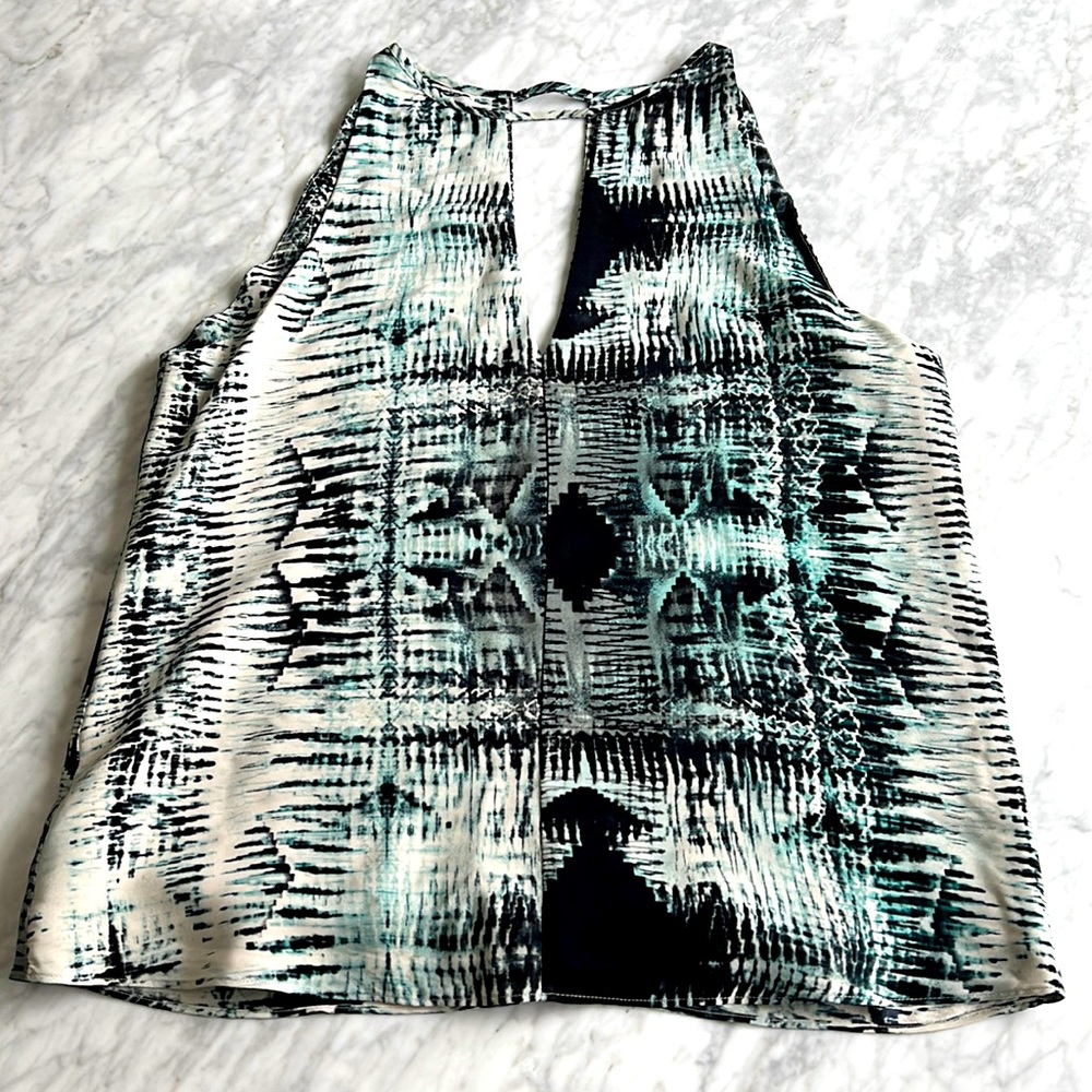 Sleeveless silky blouse Parker Small